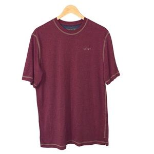 ORVIS Trout Bum t shirt men’s medium burgundy short sleeve fishing outdoors